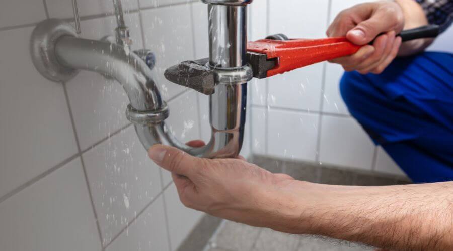 Slab Leak Detection in Fifty Six, AR